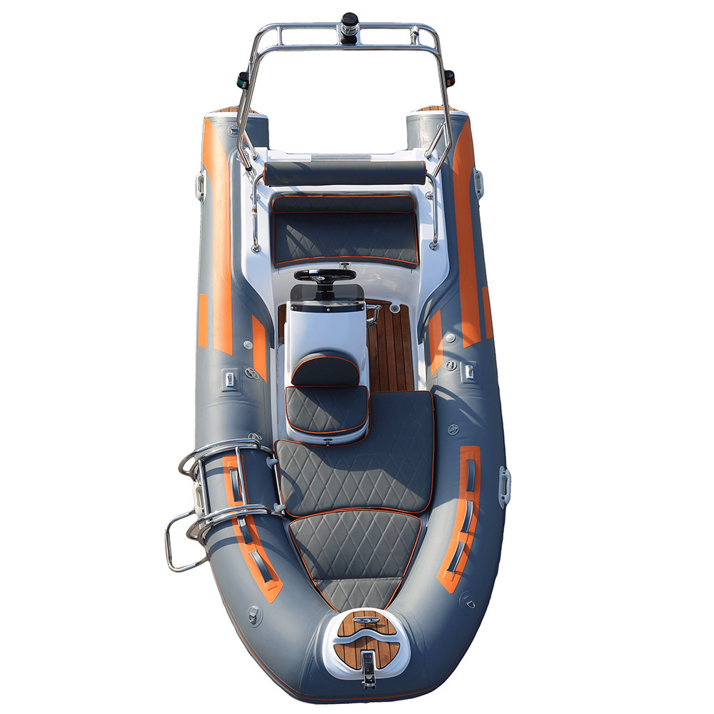 Ce rib 390 China Rigide Gonflable Ponton Pedal Patrol Inflatable Boat With Motor