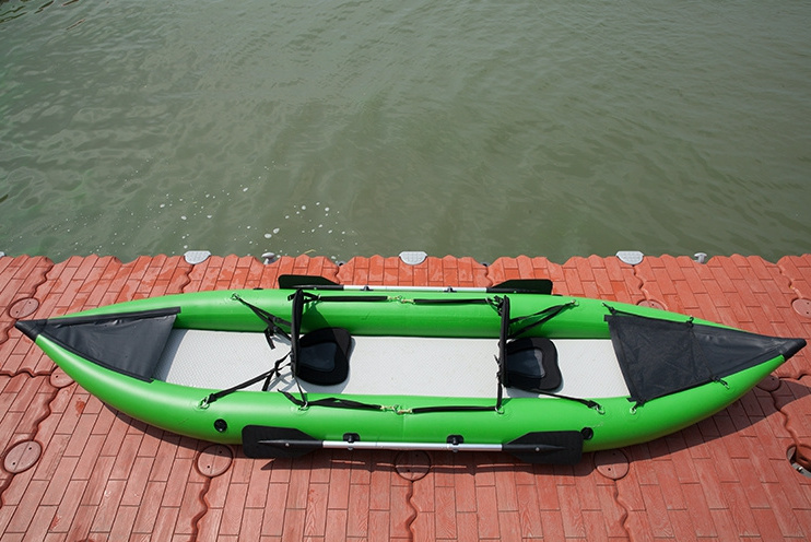 PVC pontoon kayak inflatable PVC kayak fishing boat