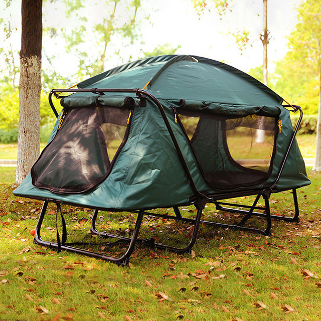 OEM Customizable Rain-Proof Thickening Camping Cold-Proof Fishing carp Off The Ground Outdoor Camping Cot Tent