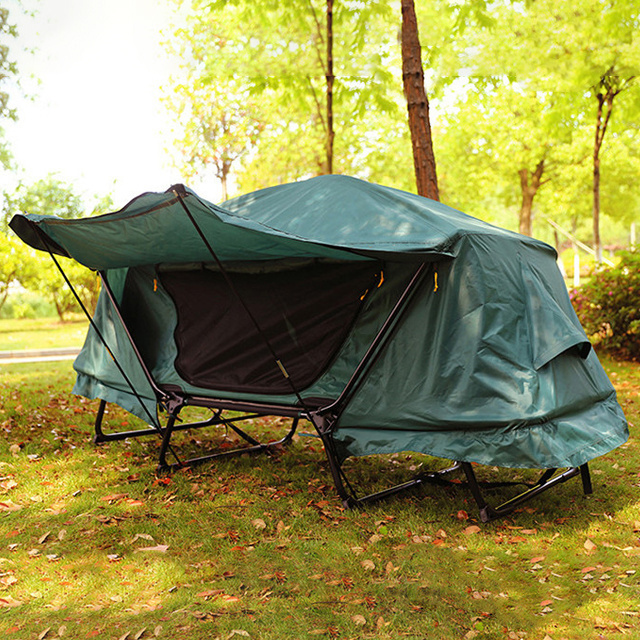 OEM Customizable Rain-Proof Thickening Camping Cold-Proof Fishing carp Off The Ground Outdoor Camping Cot Tent