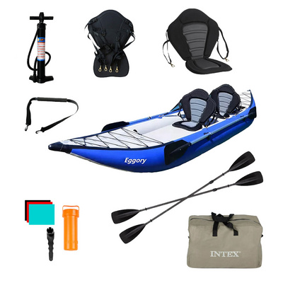 kayak PVC inflatable fishing kayak 2 Person Manufacturer of Inflated Rowing Boats  Canoe