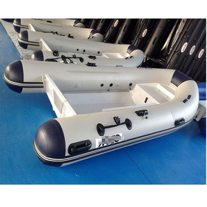 Light weight Classic 360 Aluminum Rib Inflatable Boat with PVC/Hypalon Tube