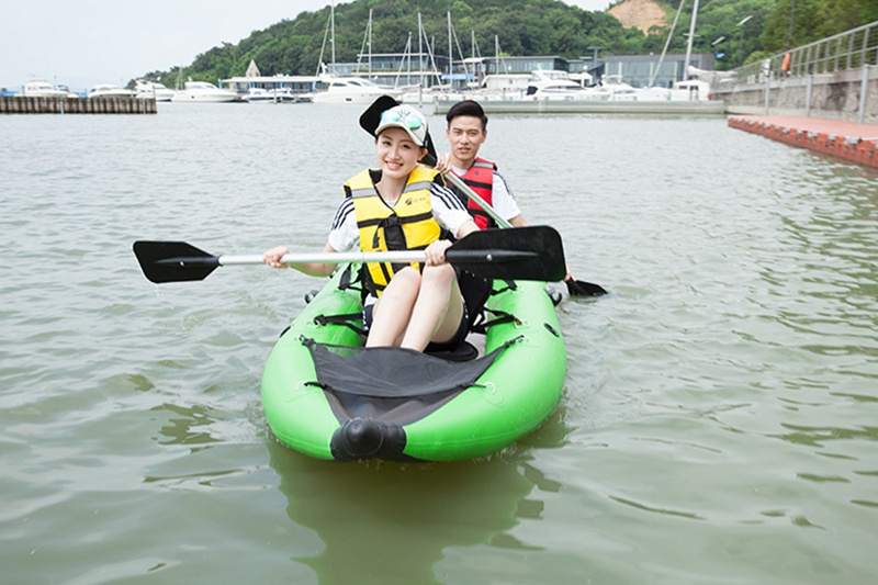 PVC pontoon kayak inflatable PVC kayak fishing boat