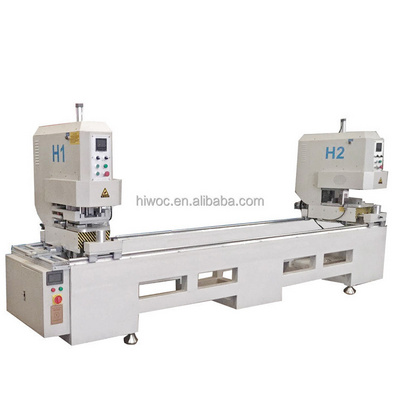 Double head seamless welding machine for doors and windows making machine