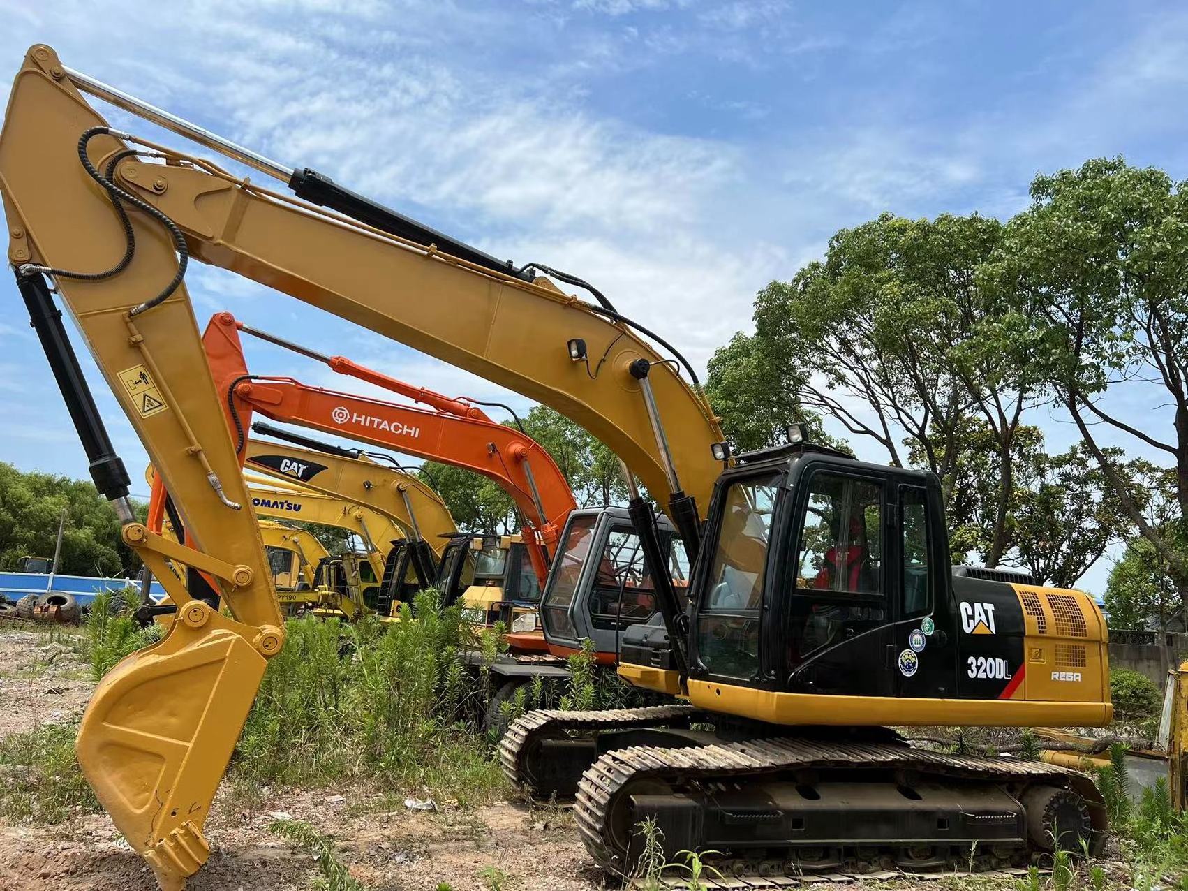 Good Condition Usada Excavadora Caterpillar 320D Second Hand Cat 320 D Caterpillar 320D