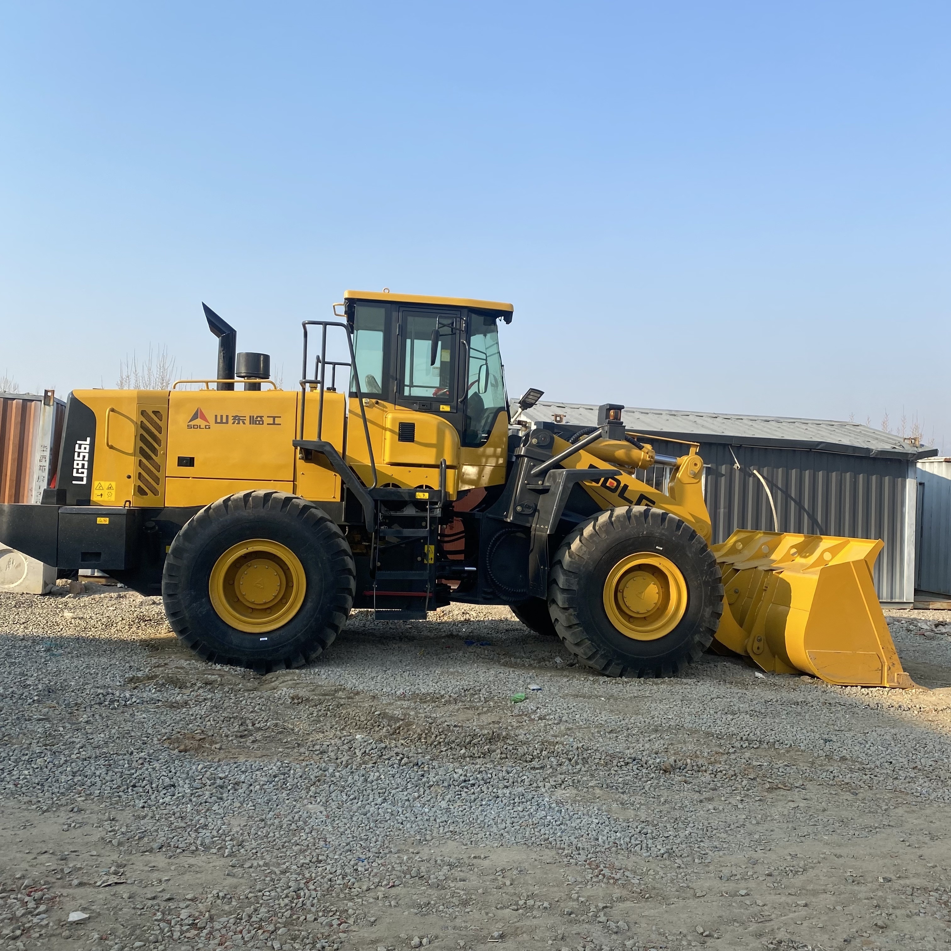 Agricultural Machine China Manufacture L956f Whee Loader 5ton  LG956f LG956L LG956 956 for Sale