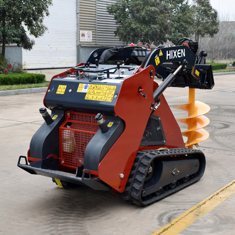 Agricultural diesel micro brand new multifunction Crawler mini skid steer loader mulcher