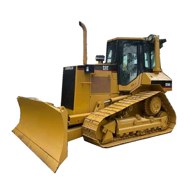 Used small bulldozer Caterpillar D5M mini dozer used cheap d3 d4 d5 D7 D7R D8R CAT D5M crawler dozers