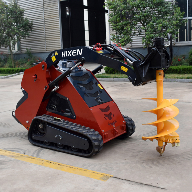 Agricultural diesel micro brand new multifunction Crawler mini skid steer loader mulcher