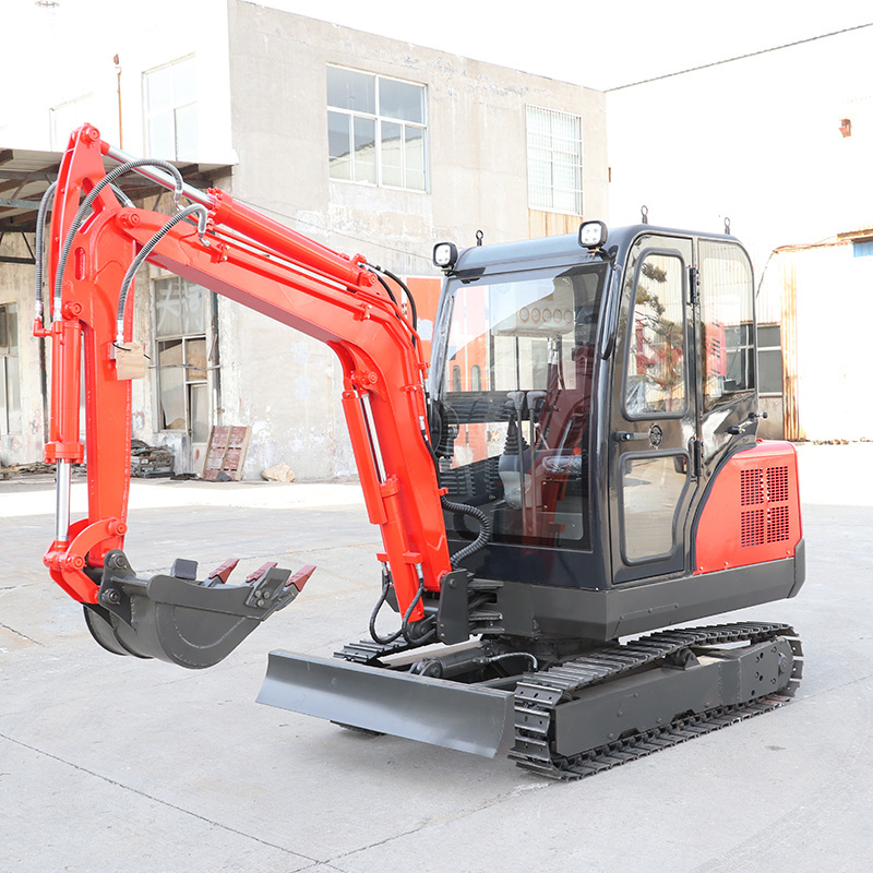 China Mini Excavator Manufacturer 3000kg EPA Euro 5 Small Digger Crawler Digging Machinery for Farm Construction