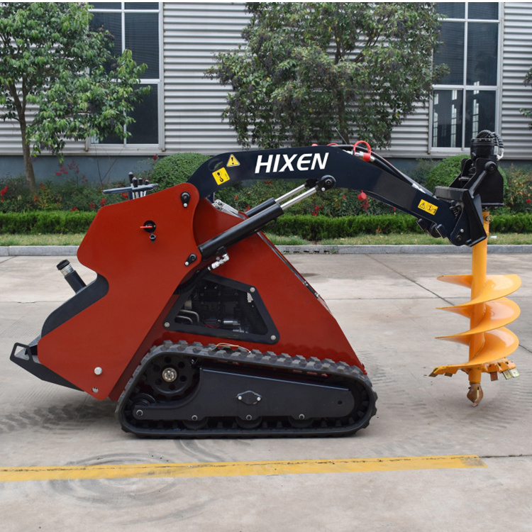 Agricultural diesel micro brand new multifunction Crawler mini skid steer loader mulcher