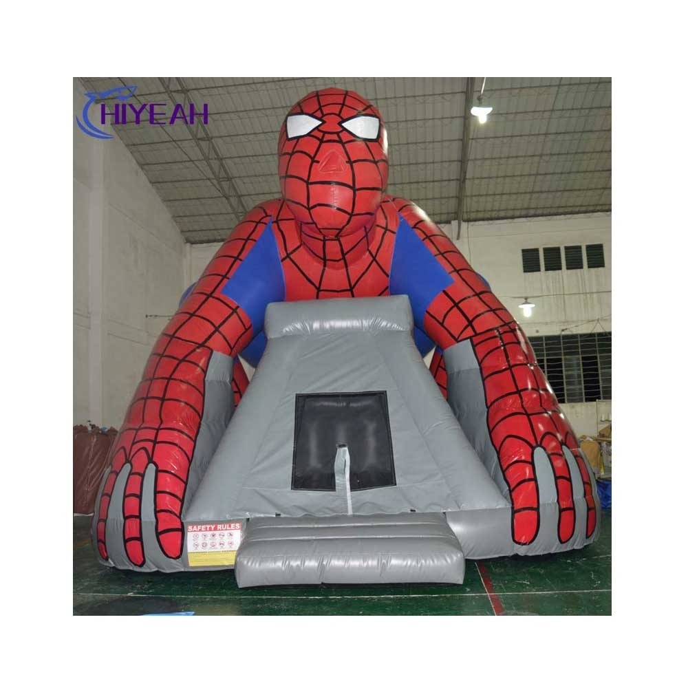 Kids Play Ground Spiderman Giant Inflatable Spiderman  Playhouse Big Toys