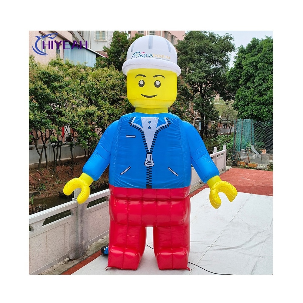 Custom Oxford Fabric Giant Lego Inflatable Equipment Advertising Service