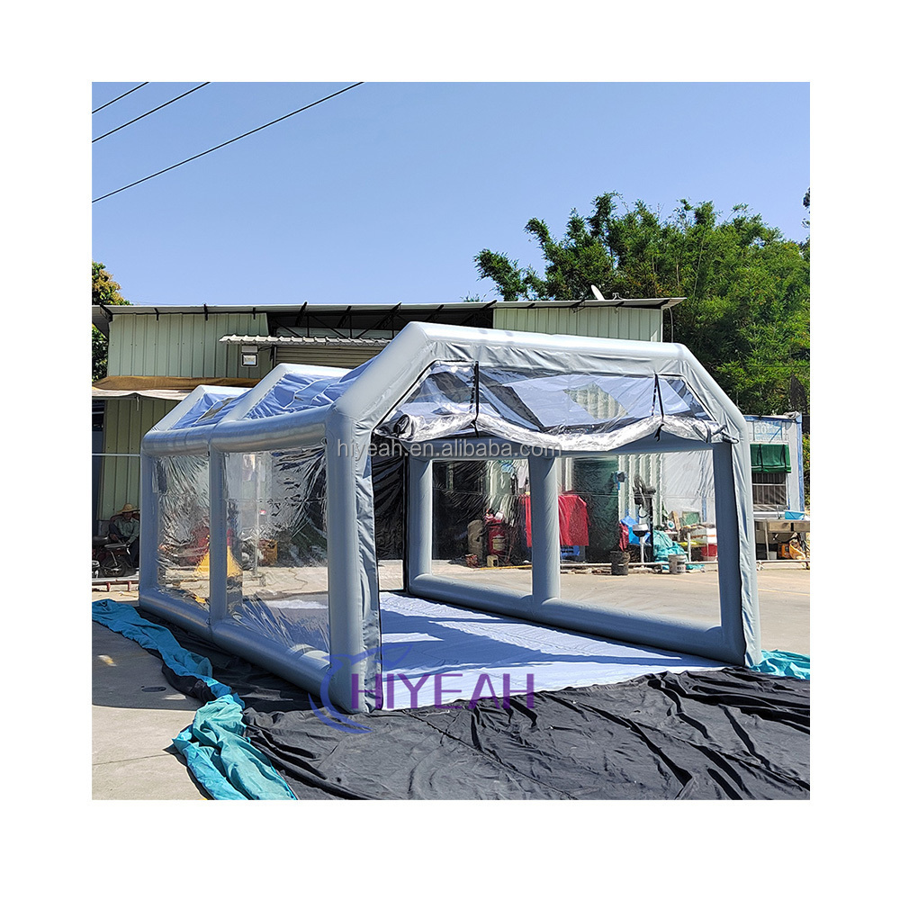 Outdoor water proof Car Cover Inflatable Protection Car Cover Painting Wash Shelter Tent