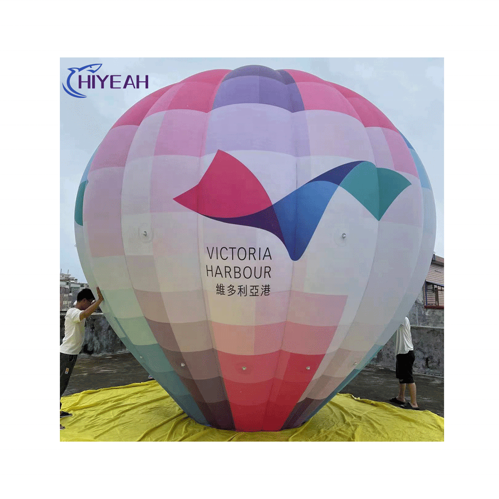 Wholesale Price Customize Inflatable Flying Floating PVC Hot Air Balloon For Advertising Commercial