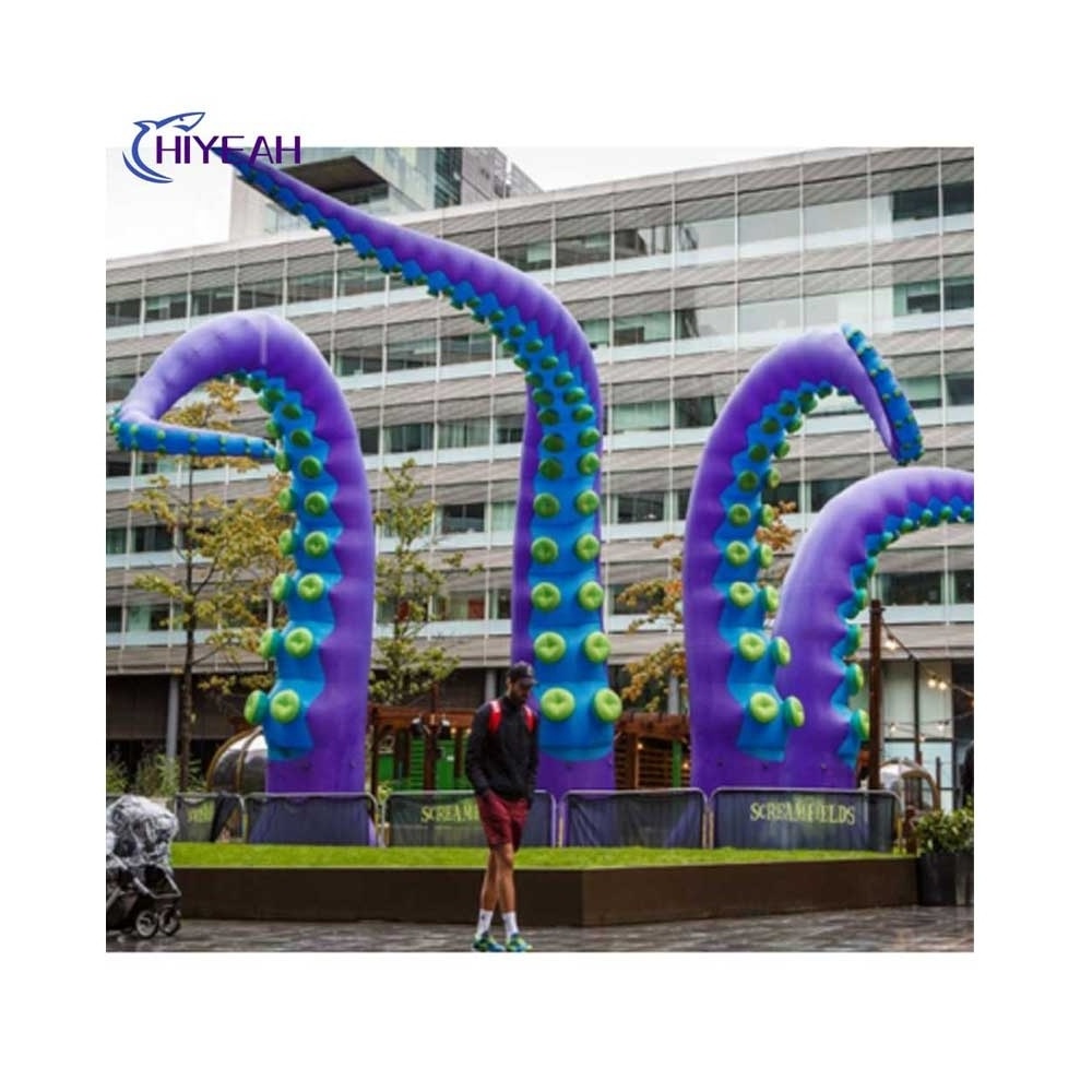 Hot Selling Inflatable Octopus Tentacles Advertising Decoration Inflatable Ocean Animal Air Inflatable octopus Commercial