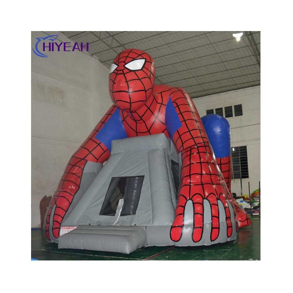 Kids Play Ground Spiderman Giant Inflatable Spiderman  Playhouse Big Toys