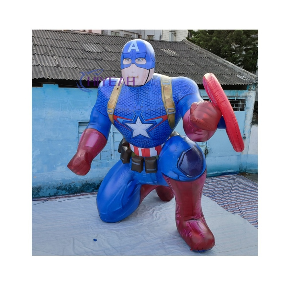 Wholesale Price Advertising Giant Inflatable Spiderman Character Inflatable Cartoon Shape Custom