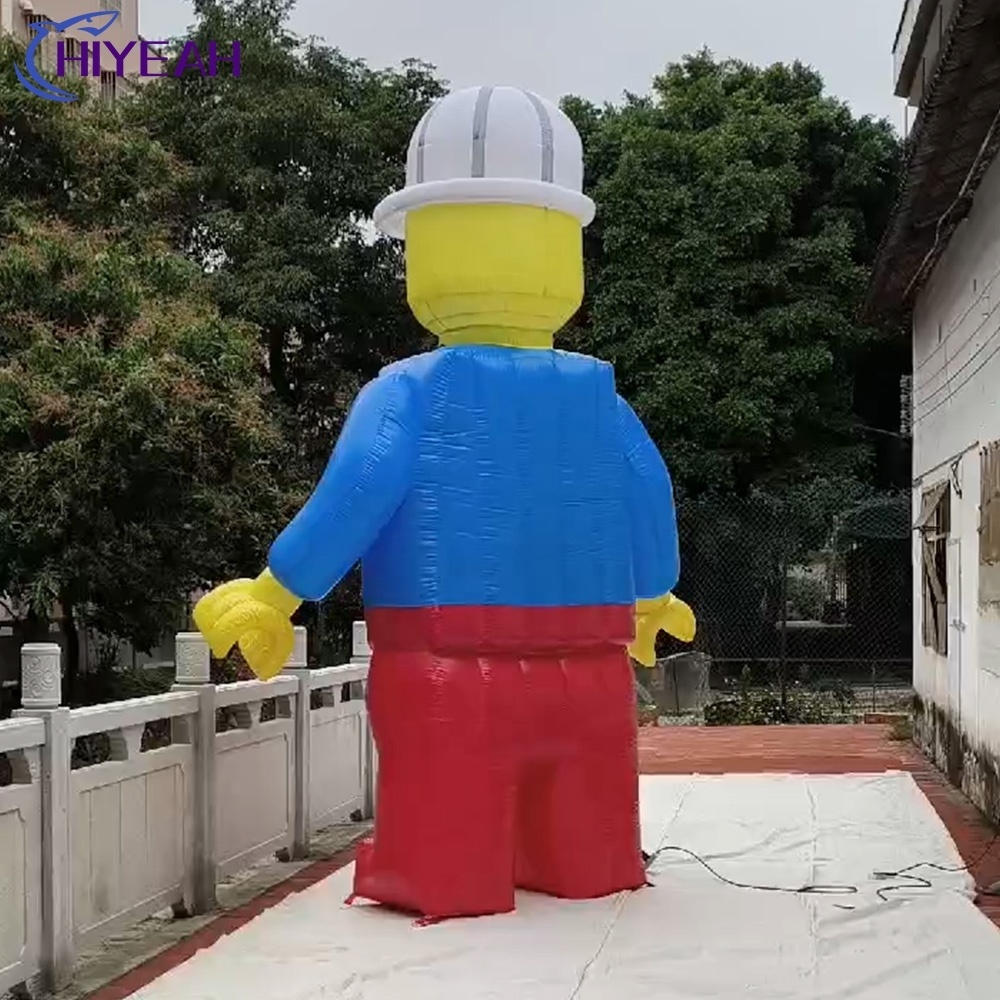 Custom Oxford Fabric Giant Lego Inflatable Equipment Advertising Service