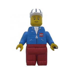 Advertising Cartoon Customized inflatable lego man Decoration For Sale