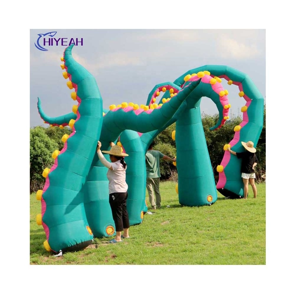 Hot Selling Inflatable Octopus Tentacles Advertising Decoration Inflatable Ocean Animal Air Inflatable octopus Commercial