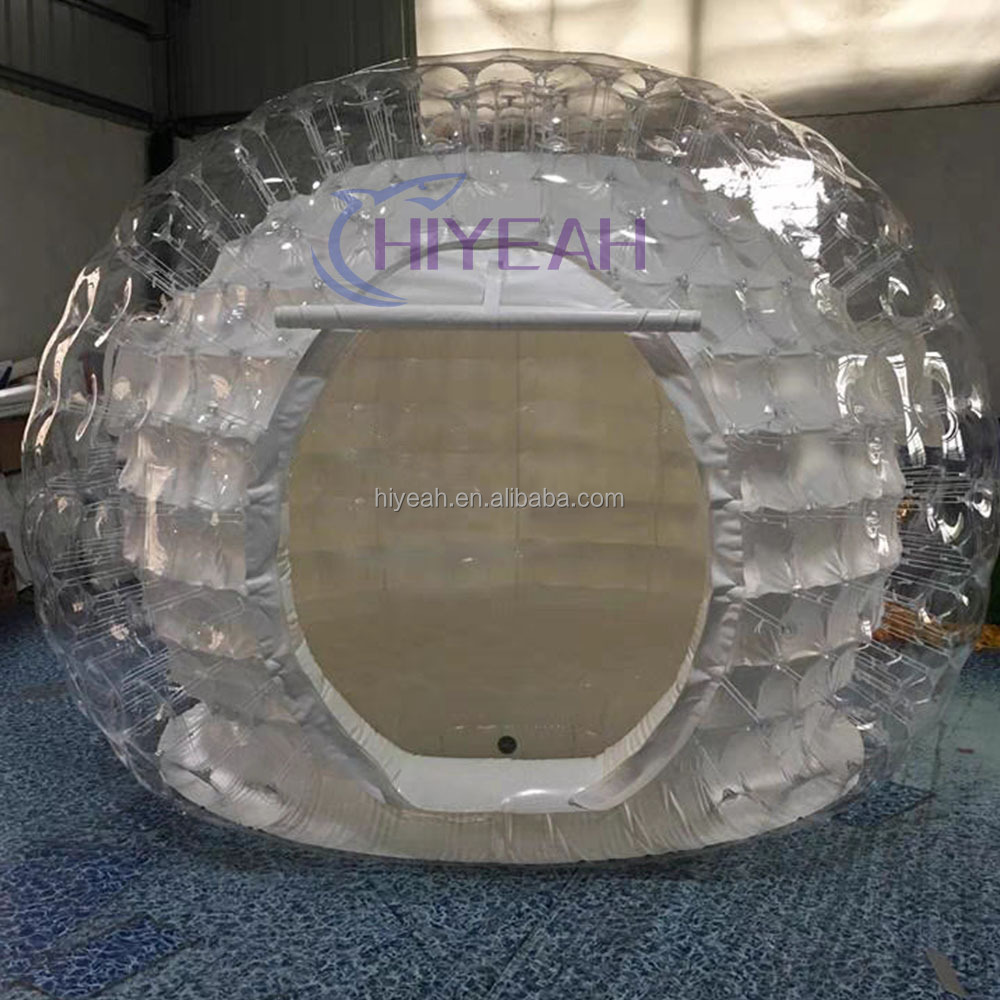 Customization Translucent Inflatable LED Dome Tent Lighting Igloo Tent with Remote Controls for Party or Rental