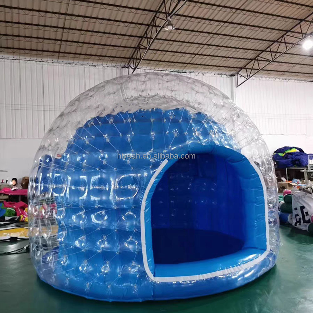 Customization Translucent Inflatable LED Dome Tent Lighting Igloo Tent with Remote Controls for Party or Rental