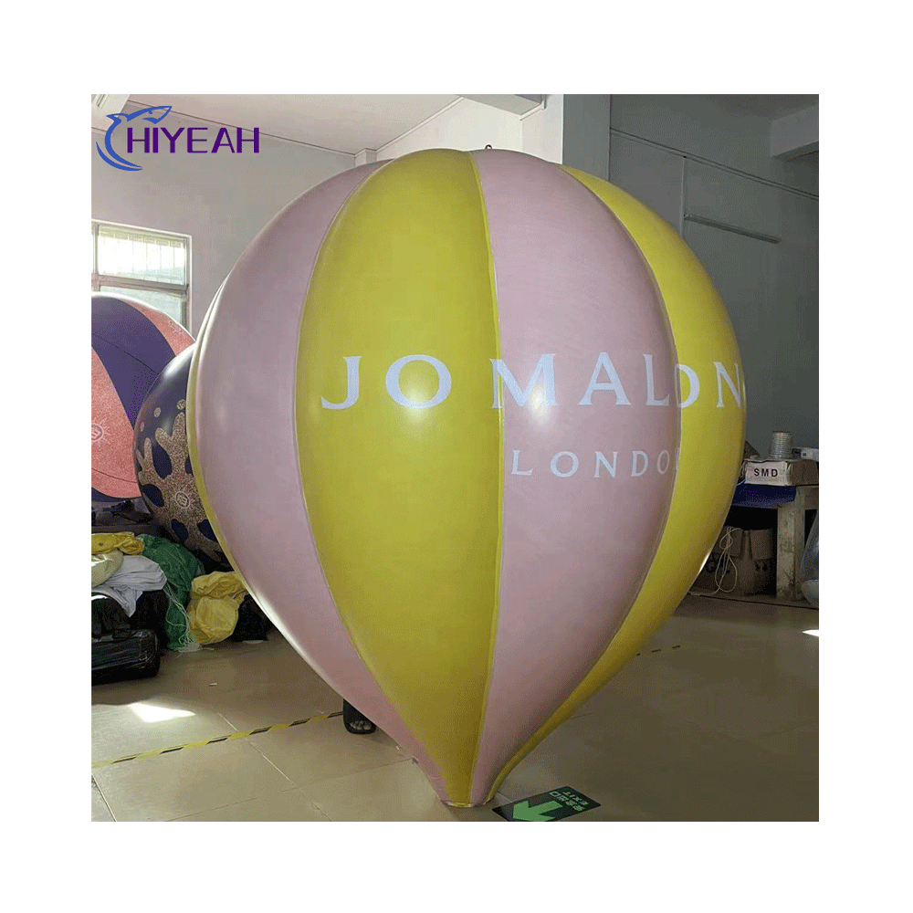 Wholesale Price Customize Inflatable Flying Floating PVC Hot Air Balloon For Advertising Commercial