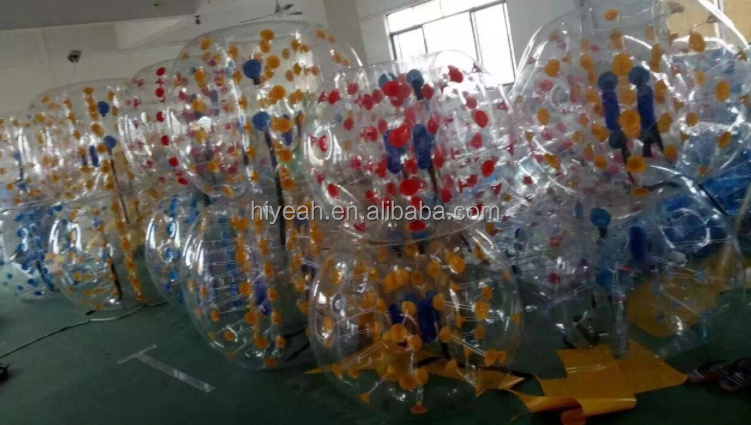 Inflatable Game Giant Hamster Ball For Humans Transparent Body Bubble Ball PVC/TPU ball