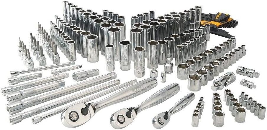 108 elements all in one car tools spanner sets set in tool professional box Mechanics Repair auto ratchet Wrench socket Mixed