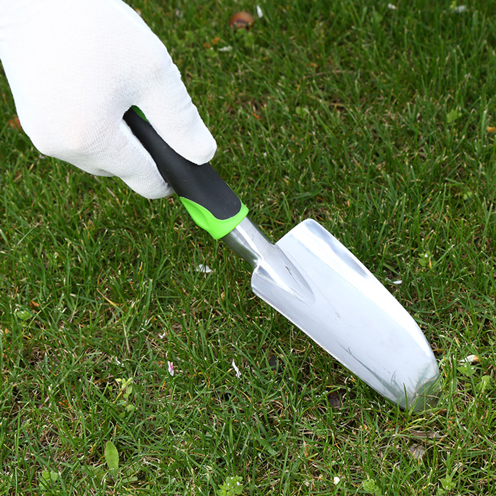 Hiyes High quality Mini Agricultural Garden Tool spades digging garden metal steel shovel with plastic handle