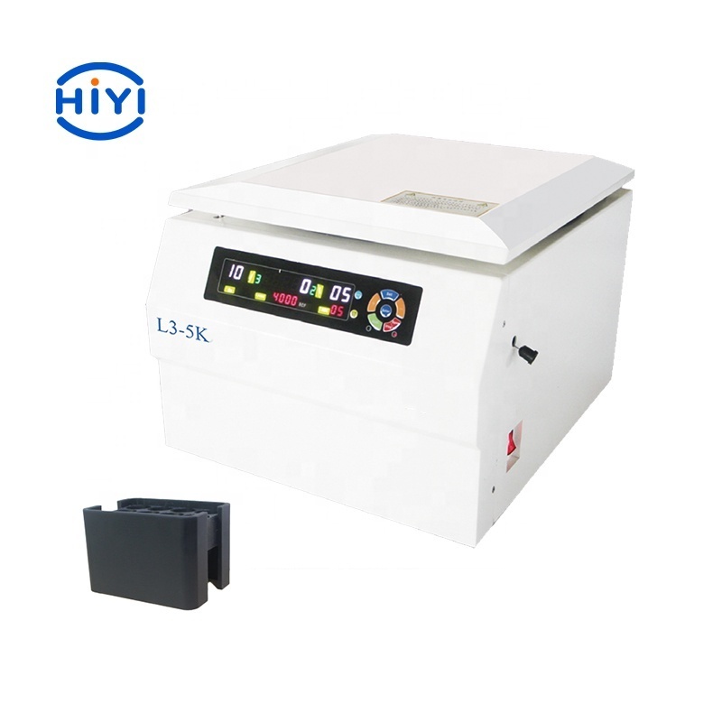 HiYi L3-5K Vacuum Blood Tube Auto Uncapping Centrifuge Table Low Speed Centrifuge