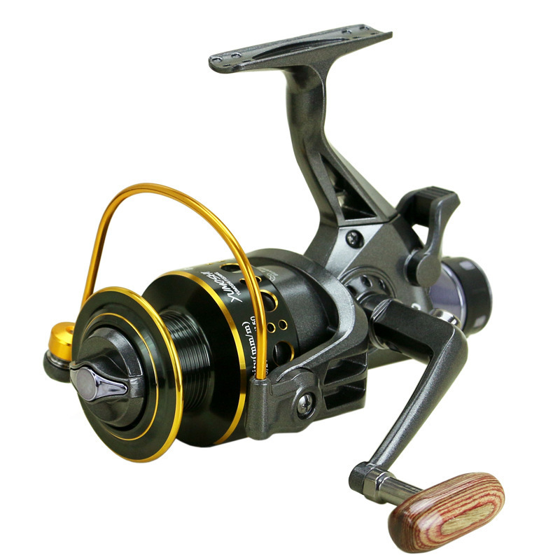 Metal Saltwater Fishing Reel 5000 Fishing Tackle For Carp Double Loading Spinning Fishing Reels