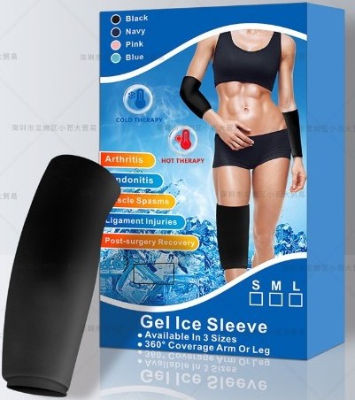 Elbow cold and hot compress wrist protector elastic gel ice sleeve knee protector ice bag