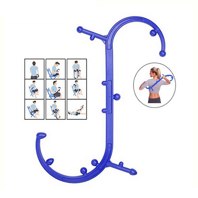 ABS Back Neck S Shaped Shoulder Self Massage Tool Back Hook Massager BestSuppliers
