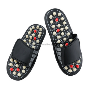 Acupoint Stimulation Reflexology Sandals Foot Acupoints Massage Nodes Simulated Human Finger Pressure Foot Massage Slippers