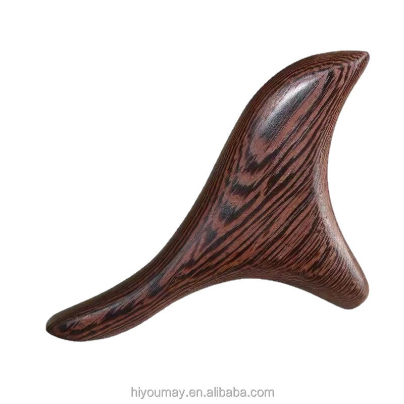 Wooden Paddle Guasha Board Scalp Lymphatic Drainage Massager Body Wood Massage Tools Wooden Guasha Board