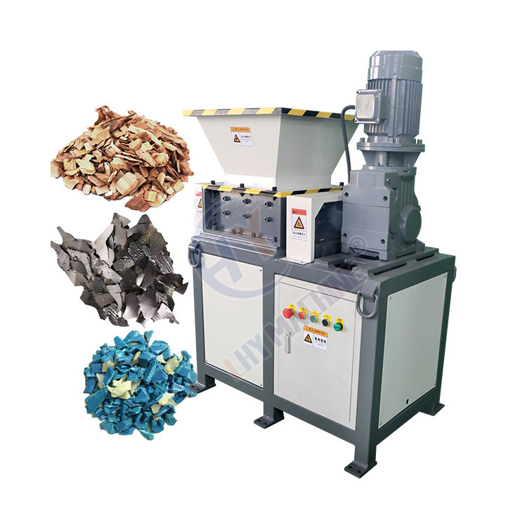 Single Shaft Block Granular Plastic Polypropylene Recycling Waste Shredder metal Shredder Crusher