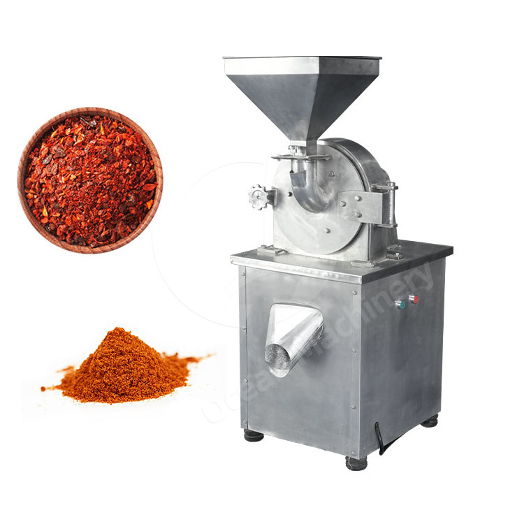 Stainless Steel Grain Spices Powder Grinder 150-200kg/h Dry Food Powder Mill Cocoa Bean Powder Pulverizer Grinding Machine