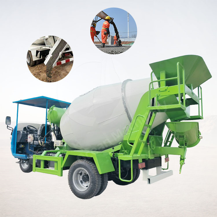 OCEAN Heavy Duty 6 Cubic Yard Concrete Mixer Mini Mobile Driver Cement Concrete Mixer with Truck China