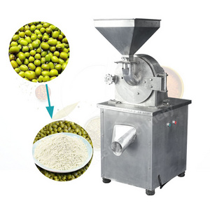 Stainless Steel Grain Spices Powder Grinder 150-200kg/h Dry Food Powder Mill Cocoa Bean Powder Pulverizer Grinding Machine