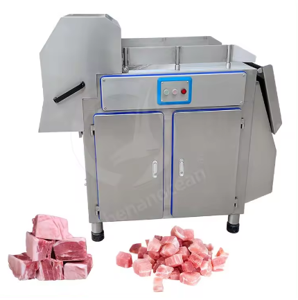 Fresh Beef Dice Commercial Chicken Dicer Cheese Cutter Cubic Frozen Meat Cube Cut Machine