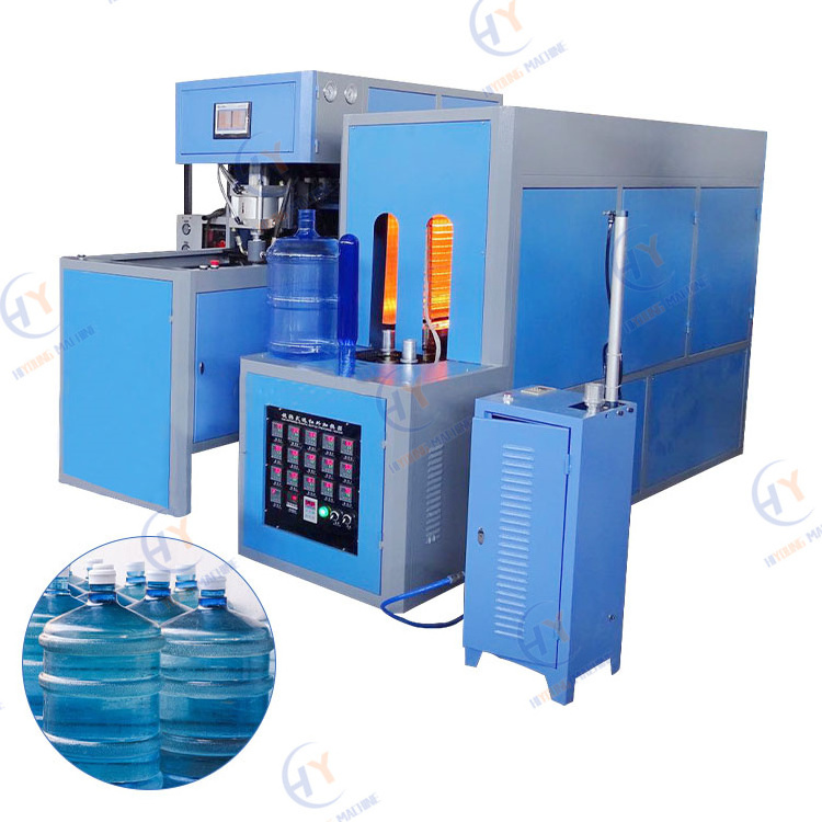 Semi Auto 1000ml 10 Liter 20l Plastic Pet Bottle Mould Blower Stretch Blow Make Machine for Bottle