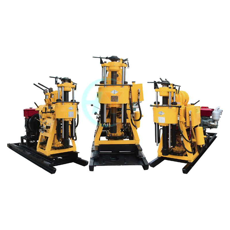 Hiyoung Road Driller 160m Core 200m Borehole Drill Machine 300hp Diesel Drill Rig for Water Well