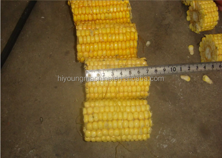 Sweet corn cutter machine/ fresh sweet corn cutting machine