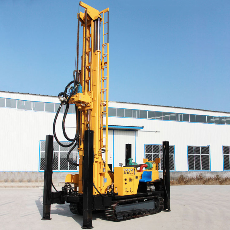 600m depth geothermal mine crawler drilling rig of good quality