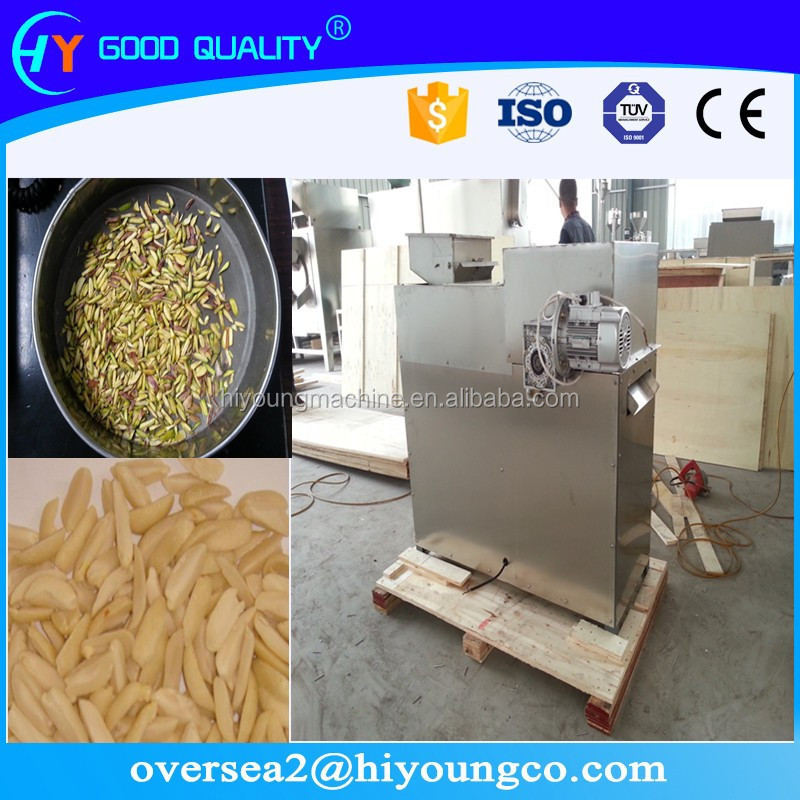 Almond/ Pistachio/ Badam/ Cashew/ Walnut Strips Slicing Cutting Machine