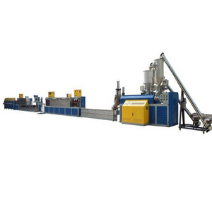 Plastic PET Recycling Plant PET Strap Making Machine / PET Package Strap Band Extrusion Line