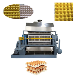 Factory Paper pulp recycled molding egg carton tray making machine