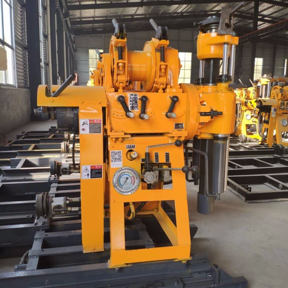 Industrial land drilling machine portable diesel water well drilling rig